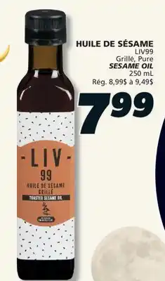 IGA SESAME OIL offer