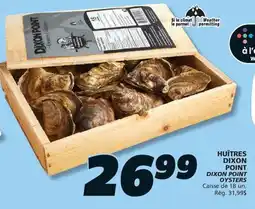 IGA DIXON POINT OYSTERS offer