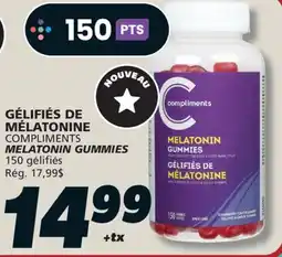 IGA COMPLIMENTS MELATONIN GUMMIES offer