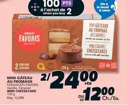 IGA MINI CHEESECAKE offer