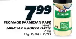 IGA KRAFT PARMESAN SHREDDED CHEESE offer