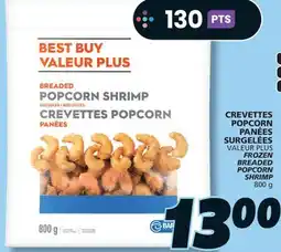 IGA VALEUR PLUS FROZEN BREADED POPCORN SHRIMP offer