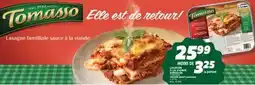 IGA TOMASSO FROZEN MEAT LASAGNA offer
