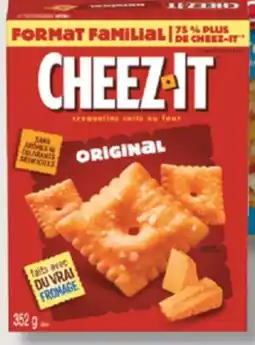 IGA KELLOGG'S CHEEZ-IT CRACKERS offer