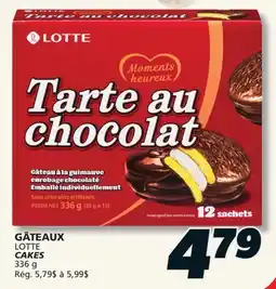 IGA LOTTE CAKES offer