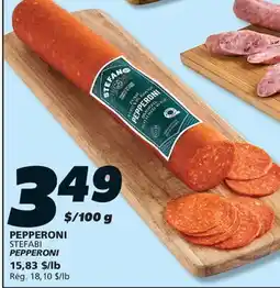 IGA STEFABI PEPPERONI offer