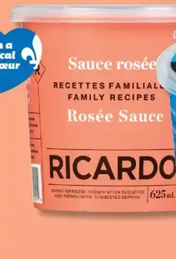 IGA RICARDO PASTA SAUCE offer