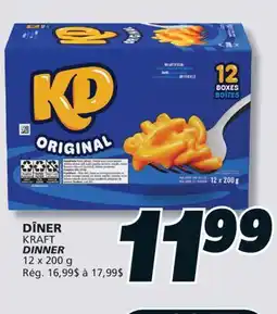 IGA KRAFT DINNER offer