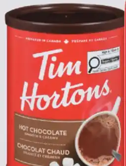 IGA TIM HORTONS HOT CHOCOLATE MIX offer