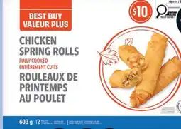 IGA FROZEN SPRING ROLLS OR EGG ROLLS offer