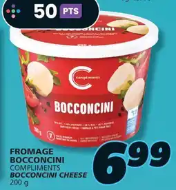 IGA COMPLIMENTS BOCCONCINI CHEESE offer