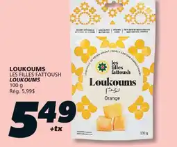 IGA LES FILLES FATTOUSH LOUKOUMS offer