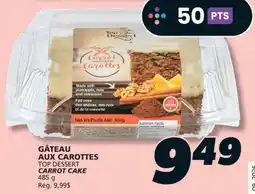 IGA TOP DESSERT CARROT CAKE offer