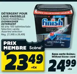 IGA FINISH POWERBALL DISHWASHER DETERGENT offer