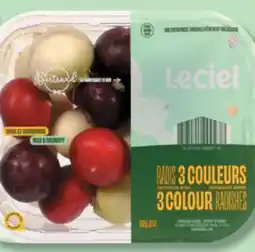 IGA LE CIEL WHITE TURNIPS, RED OR 3 COLOUR RADISHES offer