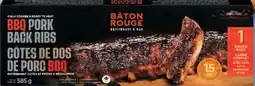 IGA BÂTON ROUGE FRESH PORK BACK RIBS offer