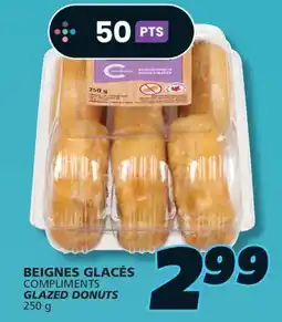 IGA COMPLIMENTS GLAZED DONUTS offer