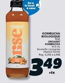 IGA RISE ORGANIC KOMBUCHA offer