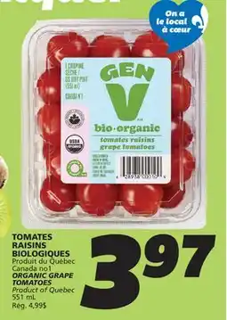 IGA ORGANIC GRAPE TOMATOES offer