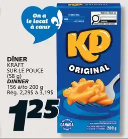 IGA KRAFT DINNER offer