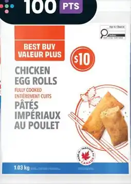 IGA VALEUR PLUS FROZEN SPRING ROLLS OR EGG ROLLS offer