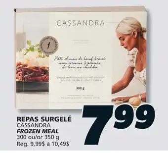 IGA CASSANDRA FROZEN MEAL offer