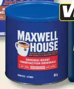 IGA MAXWELL HOUSE Moulu COFFEE offer