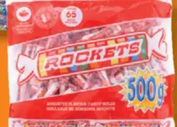 IGA ROCKETS (65), KINDER SURPRISE (90 g), DUBBLE BUBBLE (110) TREATS offer