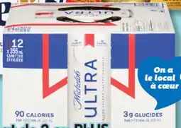 IGA MICHELOB ULTRA BEER offer