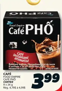 IGA FOOD EMPIRE CAFÉ PHÔ COFFEE - IGA mid-autumn offer