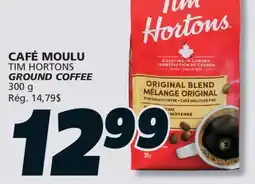 IGA TIM HORTONS GROUND COFFEE offer