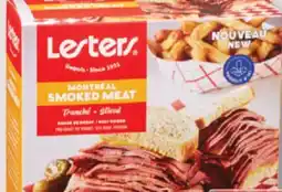 IGA LESTERS SHAVED STEAK OR SLICED SMOKED MEAT offer