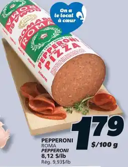 IGA ROMA PEPPERONI offer