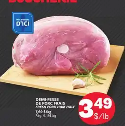 Marché Bonichoix FRESH PORK HAM HALF offer