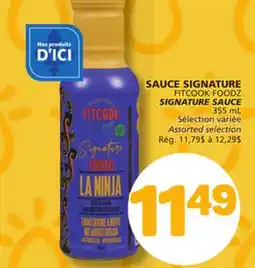 Marché Bonichoix FITCOOK FOODZ SIGNATURE SAUCE offer
