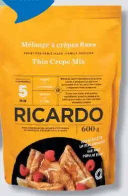 IGA RICARDO THIN CREPE MIX, WAFFLE & PANCAKE MIX OR MUFFIN MIX offer