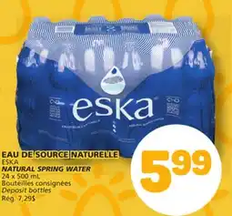 Marché Bonichoix ESKA NATURAL SPRING WATER offer