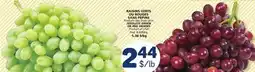 Marché Bonichoix SEEDLESS GREEN OR RED GRAPES offer