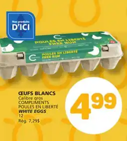 Marché Bonichoix COMPLIMENTS WHITE EGGS offer
