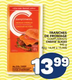Marché Bonichoix COMPLIMENTS CHEESE SLICES offer