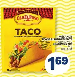 Marché Bonichoix OLD EL PASO SEASONING MIX offer