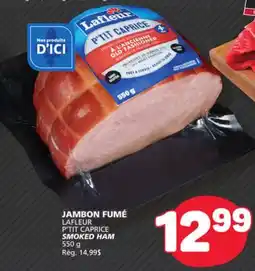 Marché Bonichoix LAFLEUR P'TIT CAPRICE SMOKED HAM offer