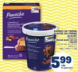 Marché Bonichoix PANACHE ICE CREAM BARS OR ICE CREAM offer