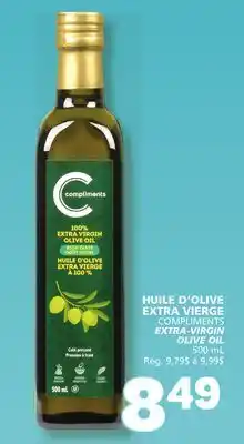 Marché Bonichoix COMPLIMENTS EXTRA VIRGIN OLIVE OIL offer