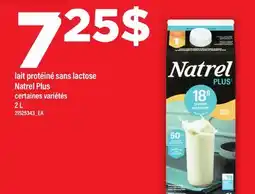Maxi LAIT PROTÉINÉ SANS LACTOSE NATREL PLUS offer