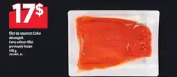 Maxi FILET DE SAUMON COHO DÉCONGELÉ | COHO SALMON FILLET offer