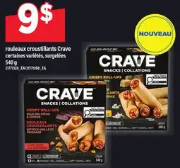 Maxi ROULEAUX CROUSTILLANTS CRAVE offer