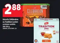 Maxi BISCUITS CÉLÉBRATION OU TRADITION LECLERC offer