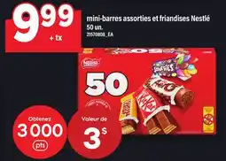 Maxi MINI-BARRES ASSORTIES ET FRIANDISES NESTLÉ, 50 un offer