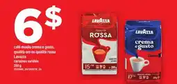 Maxi CAFÉ MOULU CREMA E GUSTO, QUALITÀ ORO OU QUALITÀ ROSSA LAVAZZA offer